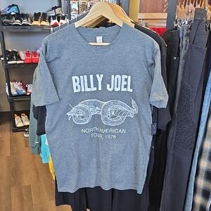 Gray Billy Joel Tour T-Shirt